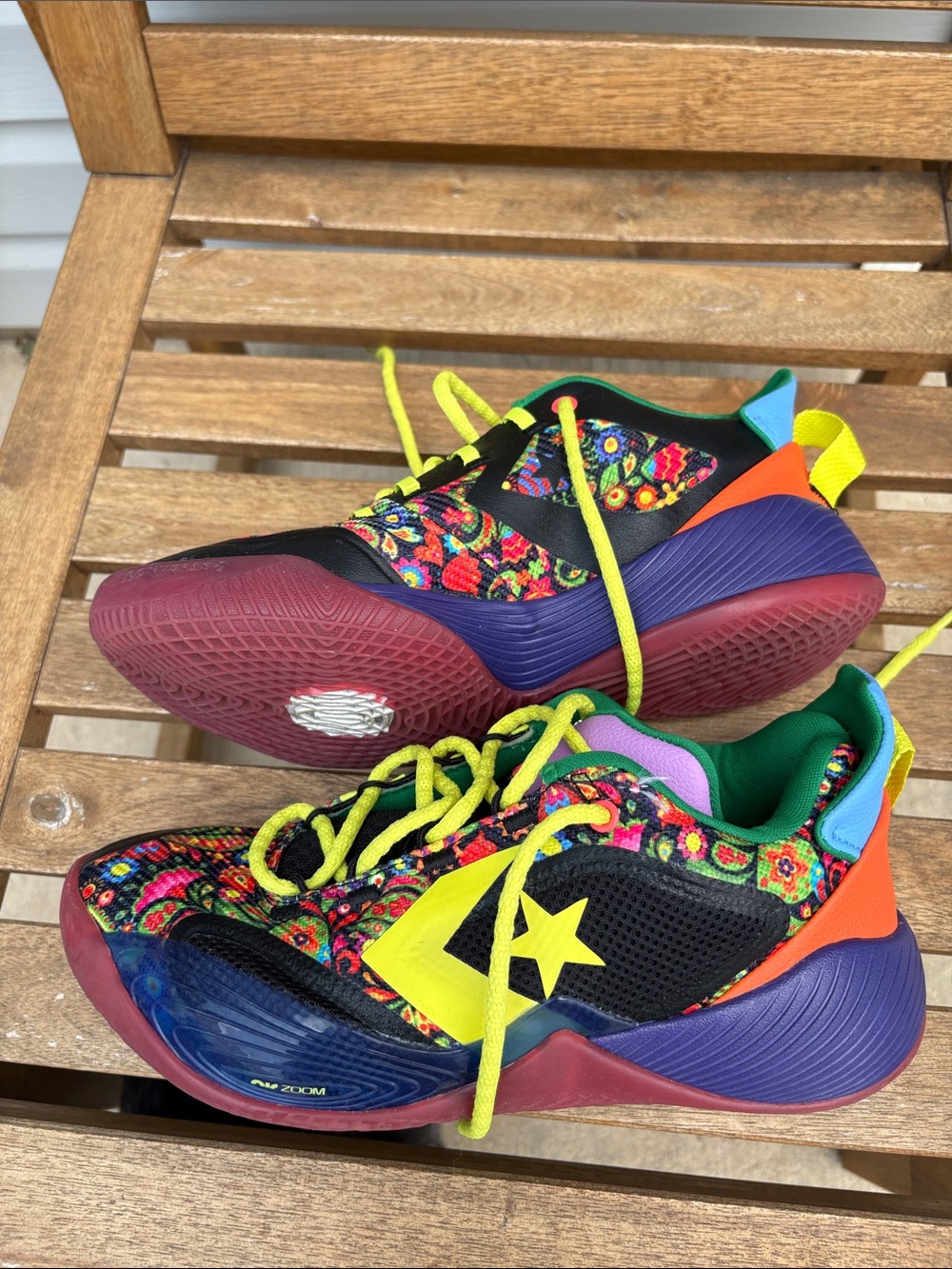 Converse All Star BB Shift Vegas Lights A02513C Basketball Shoes Sneakers M 7.5 - Picture 4 of 7